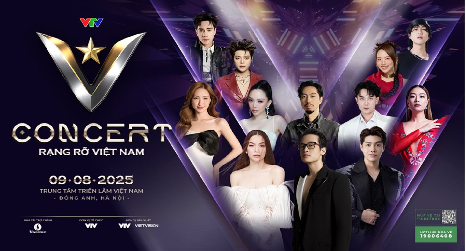 'V Concert - Rạng rỡ Việt Nam’ - Đêm nhạc để khán giả yêu Việt Nam hơn - Ảnh 1. 'V Concert - Rạng rỡ Việt Nam’ - Đêm nhạc để khán giả yêu Việt Nam hơn - Ảnh 1.