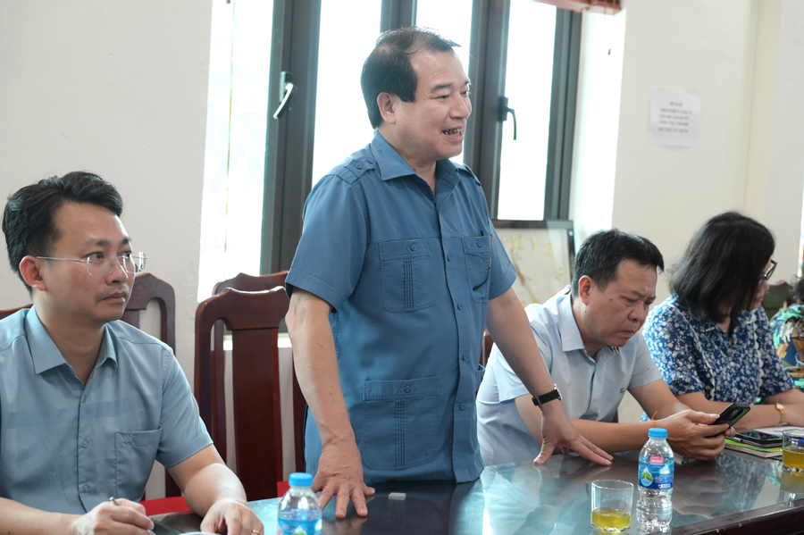 Cục Du lịch Quốc gia Việt Nam kiểm tra thực tế tại một số điểm du lịch Hà Nội - Ảnh 2.