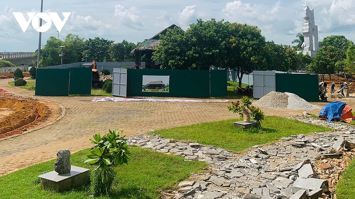 Hạ giải trùng tu di tích lịch sử cầu Hiền Lương, tỉnh Quảng Trị - Ảnh 3. Hạ giải trùng tu di tích lịch sử cầu Hiền Lương, tỉnh Quảng Trị - Ảnh 3.