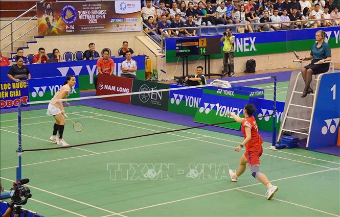 Nguyễn Thùy Linh giành ngôi Á quân Giải Cầu lông quốc tế Vietnam Open 2025 - Ảnh 1. Nguyễn Thùy Linh giành ngôi Á quân Giải Cầu lông quốc tế Vietnam Open 2025 - Ảnh 1.