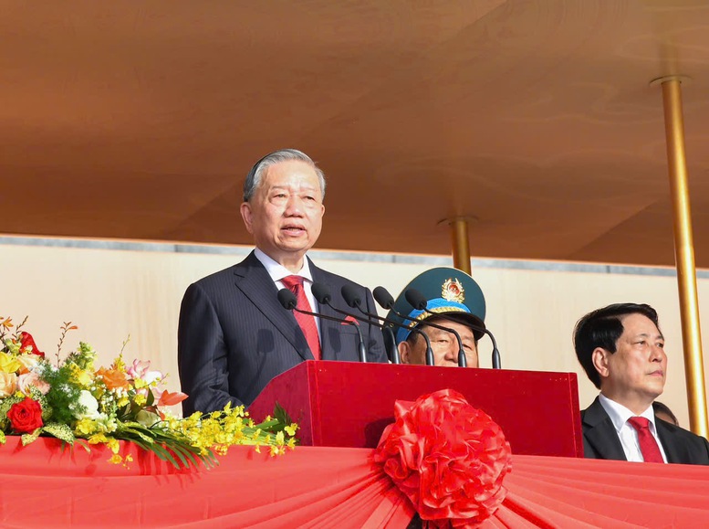 Không có lực cản nào có thể ngăn bước chúng ta vươn tới hòa bình, thịnh vượng, dân tộc ta trường tồn và phát triển - Ảnh 1. Không có lực cản nào có thể ngăn bước chúng ta vươn tới hòa bình, thịnh vượng, dân tộc ta trường tồn và phát triển - Ảnh 1.