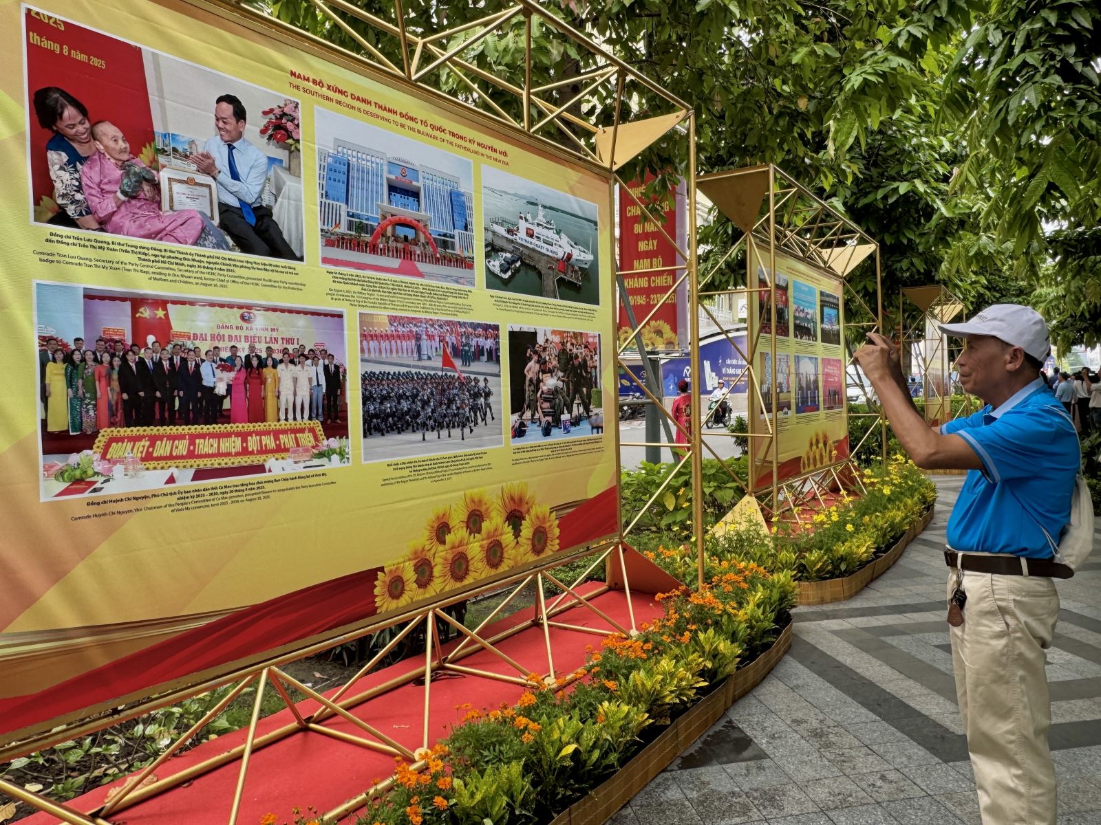 TP Hồ Chí Minh triển lãm 80 năm 'Nam bộ kháng chiến - Rạng ngời hào khí Việt Nam' - Ảnh 4.