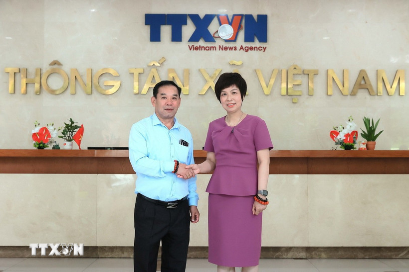 Báo chí Việt Nam-Lào tăng cường hợp tác trong kỷ nguyên số - Ảnh 1.