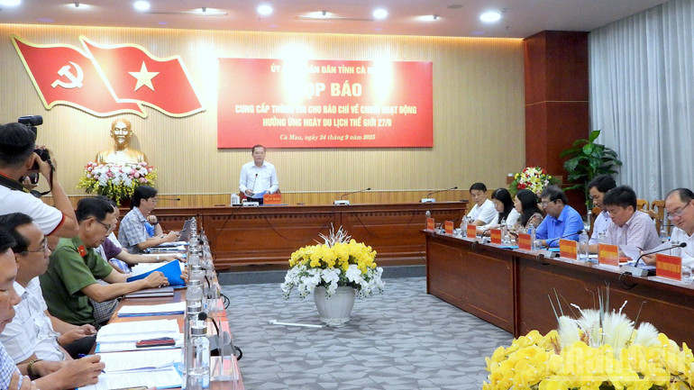 Cà Mau tổ chức chuỗi sự kiện hấp dẫn hưởng ứng Ngày Du lịch thế giới 2025 - Ảnh 6.