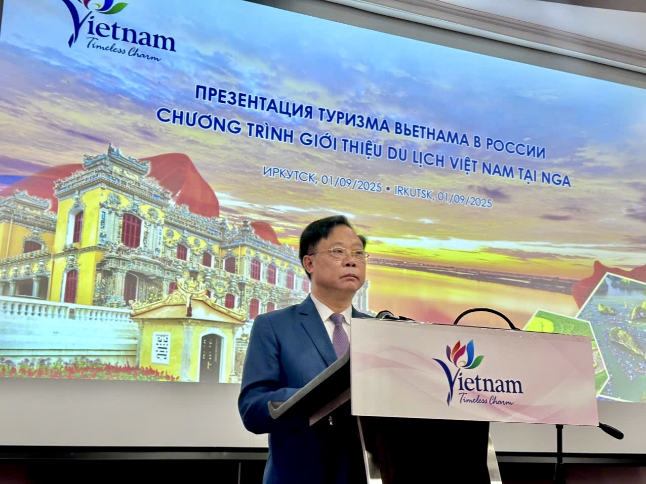 Xúc tiến du lịch Việt Nam tại Irkutsk - điểm kết nối chiến lược giữa Nga và châu Á - Ảnh 1. Xúc tiến du lịch Việt Nam tại Irkutsk - điểm kết nối chiến lược giữa Nga và châu Á - Ảnh 1.