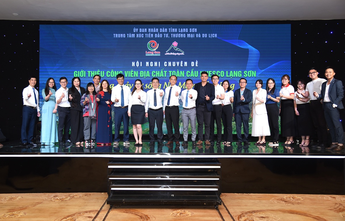 Lạng Sơn tổ chức Hội nghị chuyên đề giới thiệu Công viên địa chất toàn cầu UNESCO Lạng Sơn tại thành phố Hồ Chí Minh - Ảnh 5. Lạng Sơn tổ chức Hội nghị chuyên đề giới thiệu Công viên địa chất toàn cầu UNESCO Lạng Sơn tại thành phố Hồ Chí Minh - Ảnh 5.