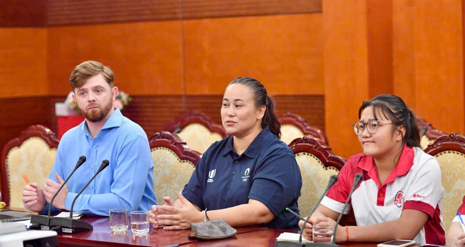 Tạo điều kiện thuận lợi để phát triển hơn nữa môn Bóng bầu dục (Rugby) tại Việt Nam - Ảnh 3.