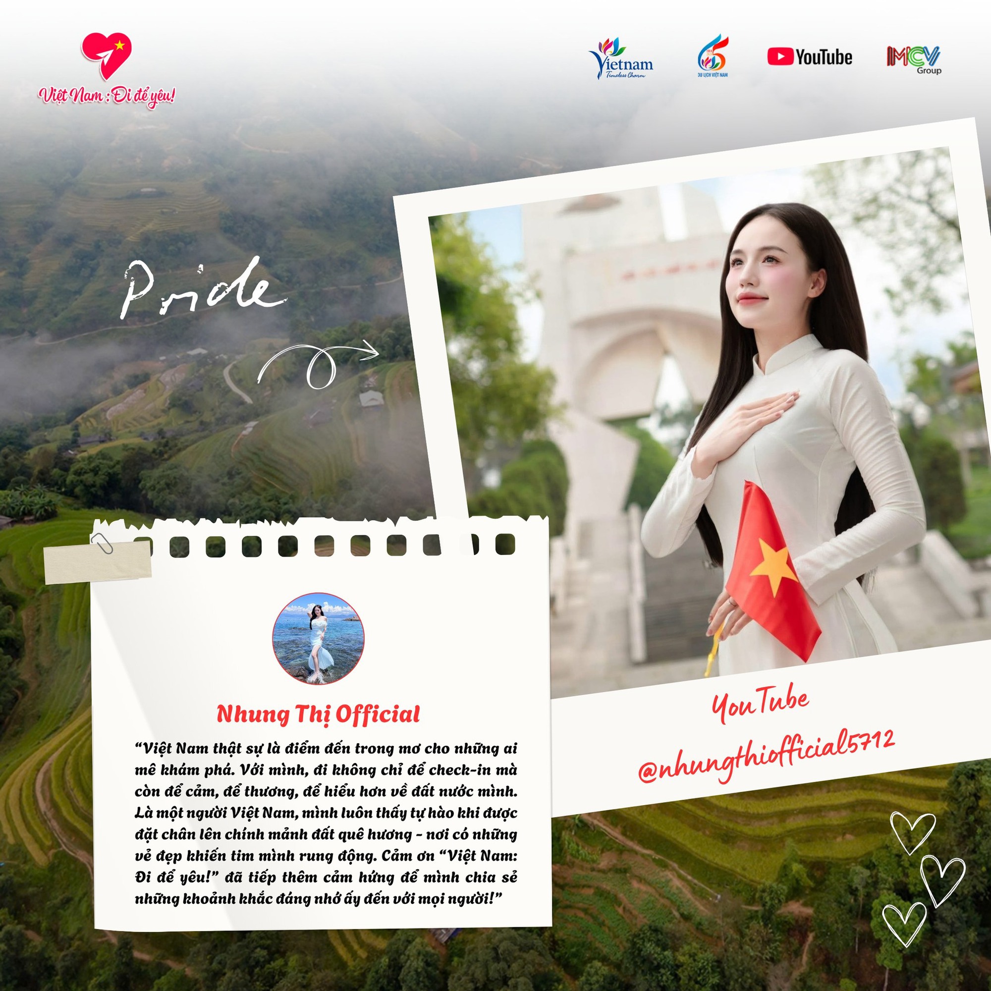 Điều chỉnh thời gian nhận tác phẩm dự Cuộc thi sáng tạo video du lịch trên YouTube Shorts “Việt Nam: Đi để yêu!” - Ảnh 2. Điều chỉnh thời gian nhận tác phẩm dự Cuộc thi sáng tạo video du lịch trên YouTube Shorts “Việt Nam: Đi để yêu!” - Ảnh 2.