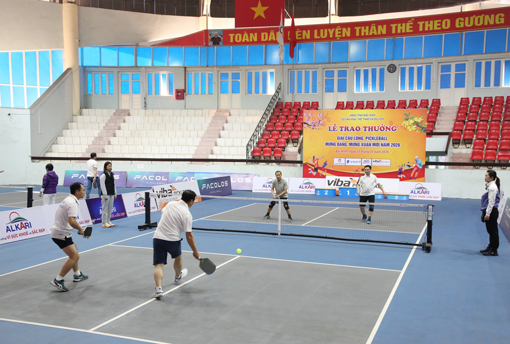 Bắc Ninh: Giải Cầu lông, Pickleball “Mừng Đảng, mừng Xuân” năm 2026 - Ảnh 1.