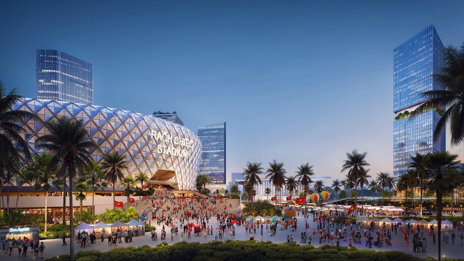 Sun Group được chọn làm nhà đầu tư thực hiện dự án Khu liên hợp Thể dục Thể thao Quốc gia Rạch Chiếc tại TP. HCM - Ảnh 4.