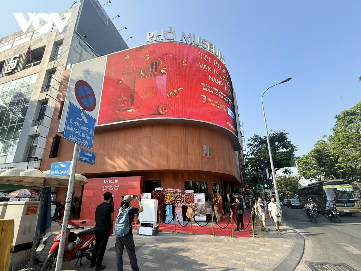 Khai trương Bảo tàng Phở, TP.HCM có thêm điểm đến du lịch trải nghiệm - Ảnh 1.