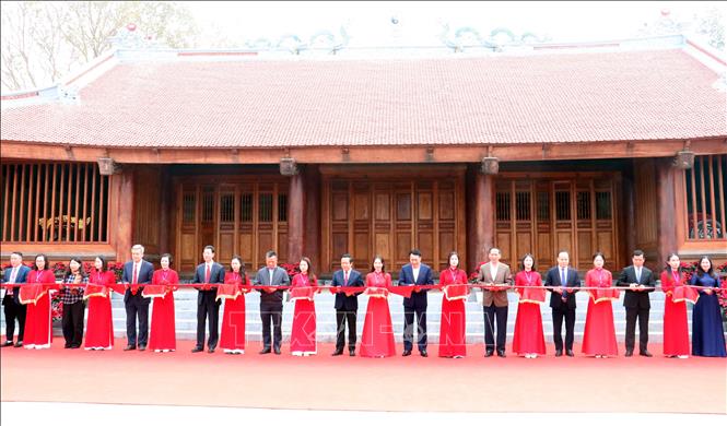 Khánh thành tu bổ, tôn tạo Khu di tích lịch sử Đại danh y Hải Thượng Lãn Ông Lê Hữu Trác - Ảnh 1.