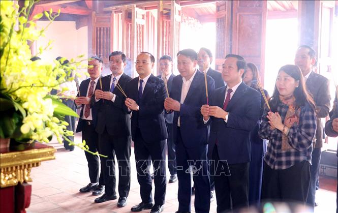 Khánh thành tu bổ, tôn tạo Khu di tích lịch sử Đại danh y Hải Thượng Lãn Ông Lê Hữu Trác - Ảnh 2.