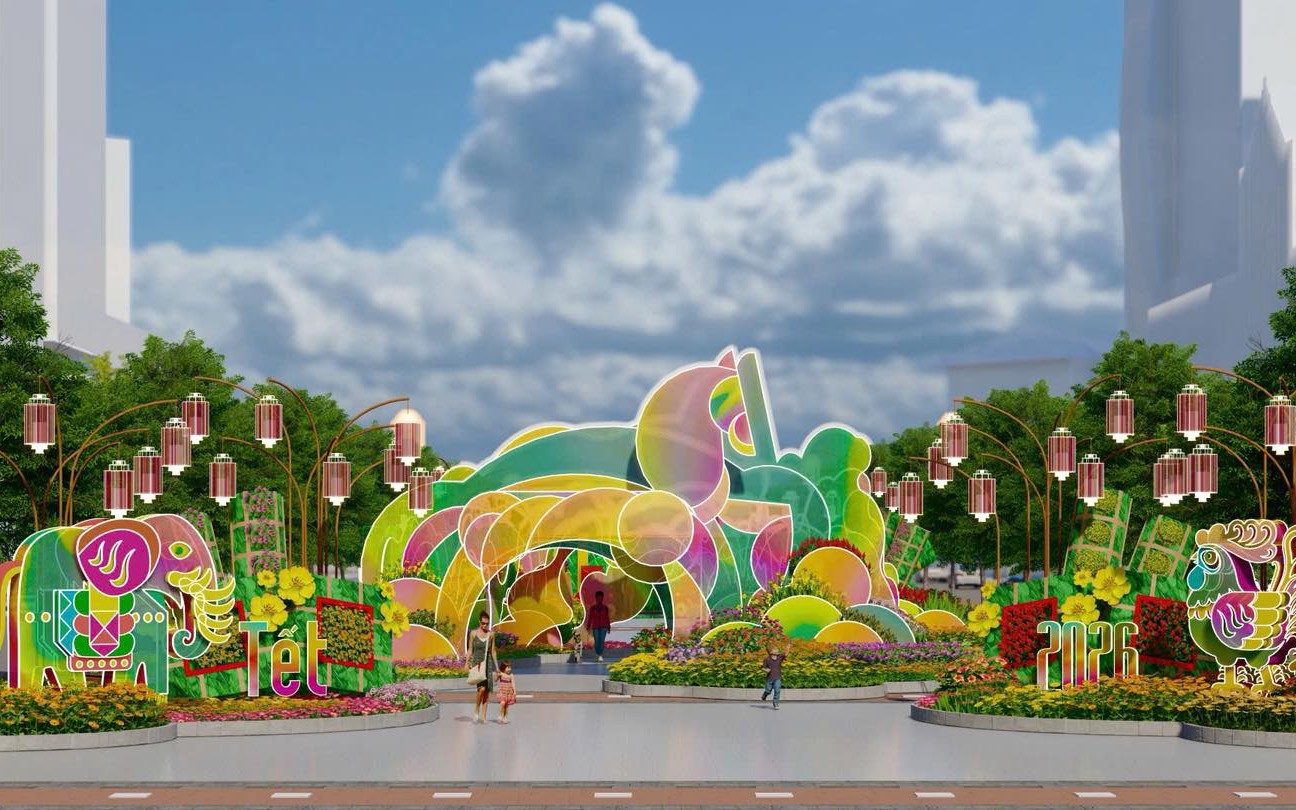 Đường hoa Tết Bính Ngọ 2026- biểu tượng sống động cho khát vọng vươn lên và kết nối của TP.HCM trong thời kỳ mới