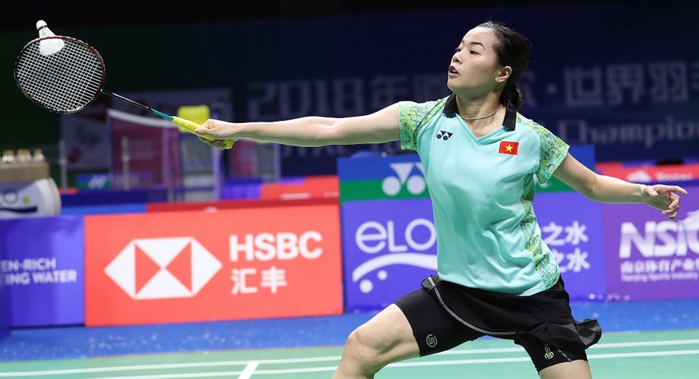 Thùy Linh vào tứ kết Giải cầu lông Indonesia Masters 2026 - Ảnh 1. Thùy Linh vào tứ kết Giải cầu lông Indonesia Masters 2026 - Ảnh 1.