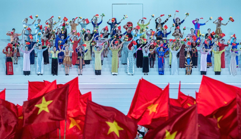 "Dưới lá cờ vẻ vang của Đảng" chào mừng thành công Đại hội XIV của Đảng - Ảnh 7.