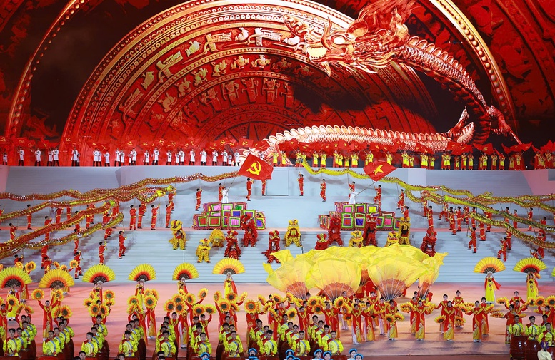 "Dưới lá cờ vẻ vang của Đảng" chào mừng thành công Đại hội XIV của Đảng - Ảnh 3.