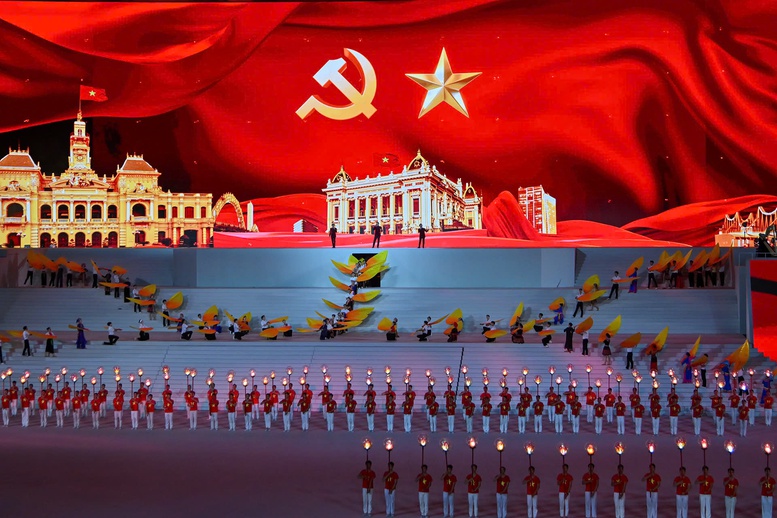 "Dưới lá cờ vẻ vang của Đảng" chào mừng thành công Đại hội XIV của Đảng - Ảnh 6.