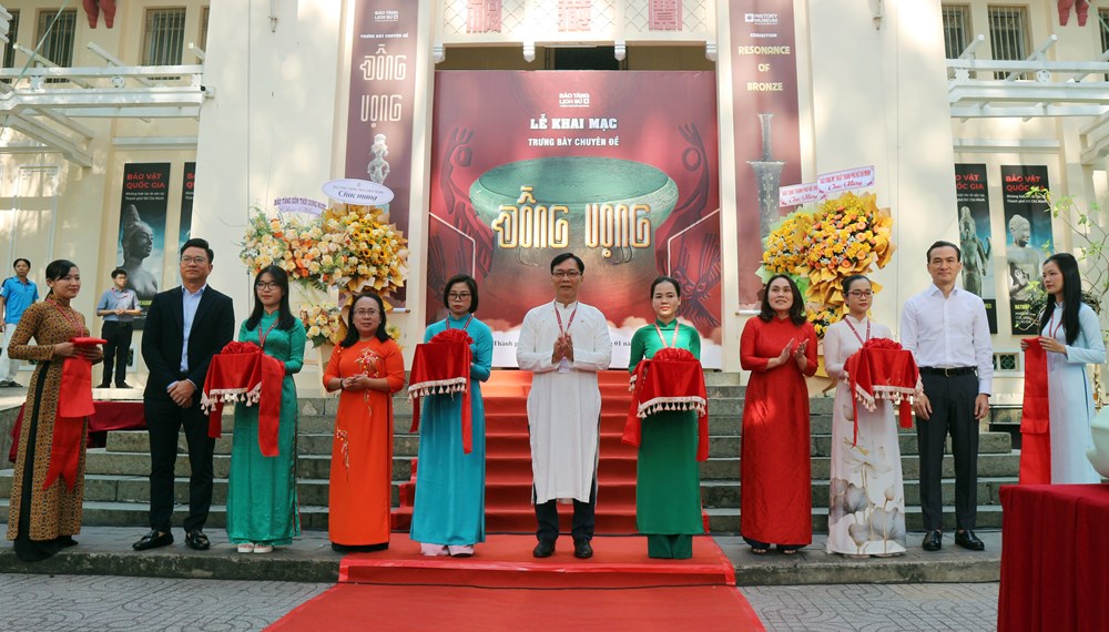 TP.HCM: Trưng bày chuyên đề “Đồng vọng” - Giới thiệu văn hóa Đông Sơn đến công chúng - Ảnh 1.