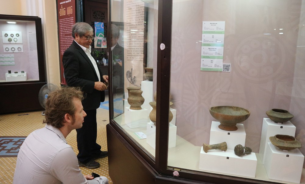 TP.HCM: Trưng bày chuyên đề “Đồng vọng” - Giới thiệu văn hóa Đông Sơn đến công chúng - Ảnh 4.