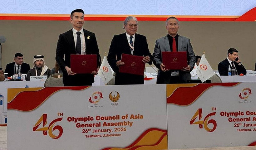 Campuchia sẽ đăng cai Đại hội Thể thao trẻ châu Á năm 2031 - Ảnh 1. Campuchia sẽ đăng cai Đại hội Thể thao trẻ châu Á năm 2031 - Ảnh 1.