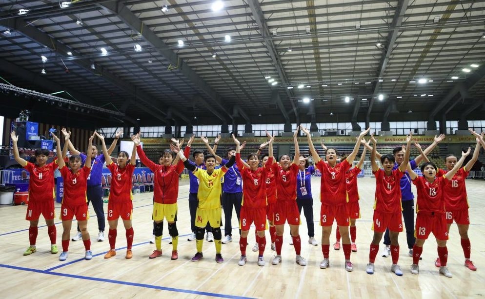 Tuyển Futsal nữ Việt Nam lọt vào top 10 thế giới - Ảnh 1.