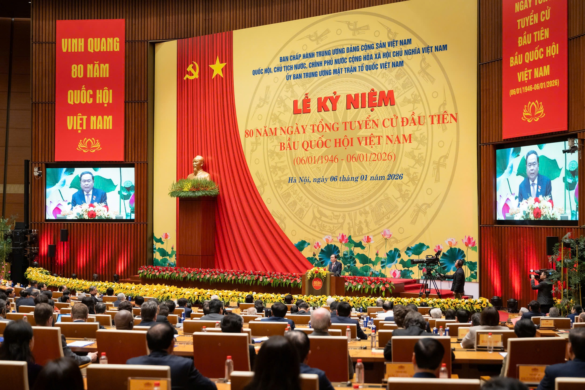 Lễ Kỷ niệm 80 năm Ngày Tổng tuyển cử đầu tiên bầu Quốc hội Việt Nam - Ảnh 5. Lễ Kỷ niệm 80 năm Ngày Tổng tuyển cử đầu tiên bầu Quốc hội Việt Nam - Ảnh 5.