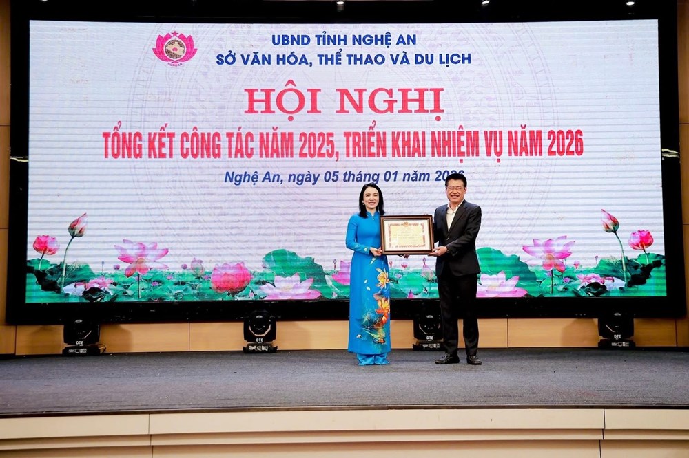 Ngành VHTTDL Nghệ An quyết tâm đổi mới, tạo bứt phá trong năm 2026 - Ảnh 3. Ngành VHTTDL Nghệ An quyết tâm đổi mới, tạo bứt phá trong năm 2026 - Ảnh 3.
