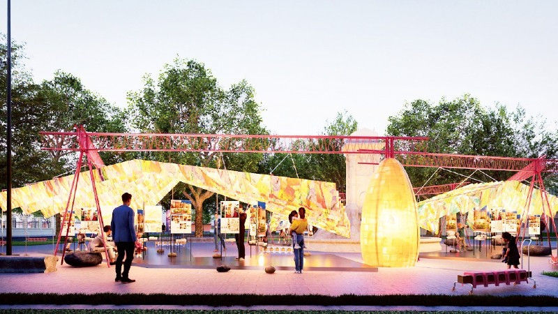 Nghệ thuật đánh thức không gian công cộng - Ảnh 1.