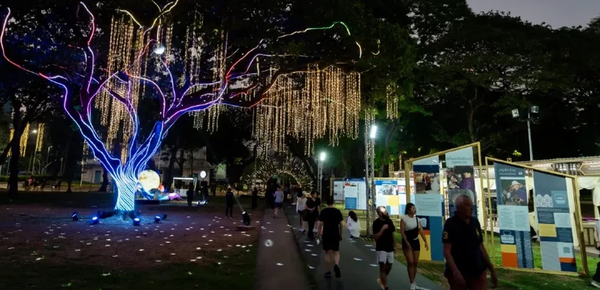 Thái Lan thúc đẩy du lịch đêm, đưa nghệ thuật địa phương vươn tầm quốc tế - Ảnh 1. Thái Lan thúc đẩy du lịch đêm, đưa nghệ thuật địa phương vươn tầm quốc tế - Ảnh 1.