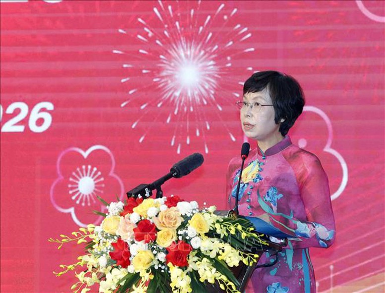 Tổng Bí thư Tô Lâm: TTXVN vươn lên ở tầm cao mới, xứng đáng là mạch máu thông tin tin cậy của đất nước - Ảnh 3.