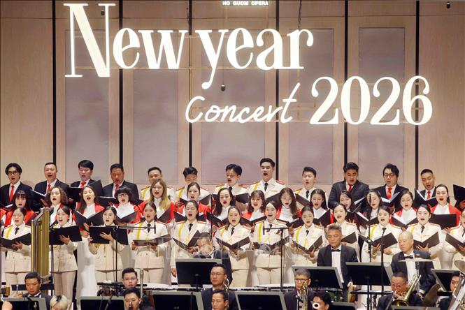 Chương trình hòa nhạc ‘New Year Concert 2026’ chào Xuân Bính Ngọ - Ảnh 1.