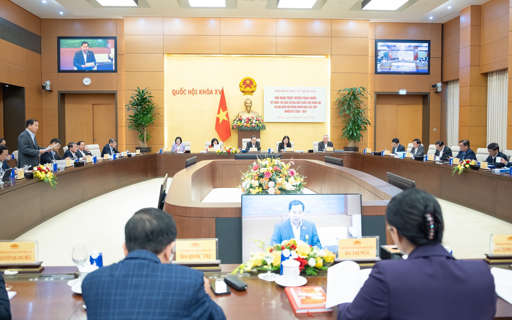 Đảm bảo công tác bầu cử ĐBQH khóa XVI và đại biểu HĐND các cấp được đồng bộ, thống nhất trên phạm vi cả nước