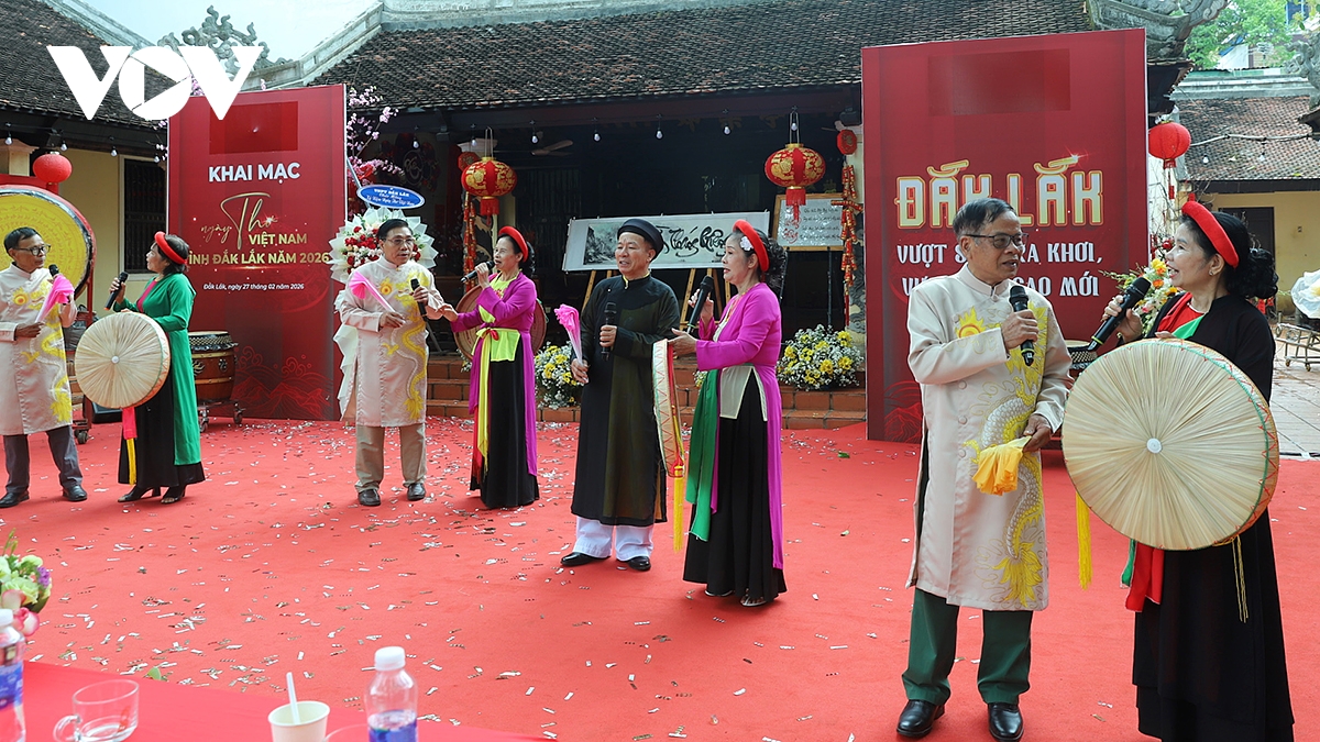 Đắk Lắk khởi động Ngày thơ 2026 với tinh thần “vượt sóng ra khơi” - Ảnh 2.