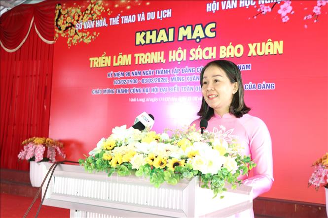 Vĩnh Long khai mạc Hội sách, báo Xuân 2026 - Ảnh 1.