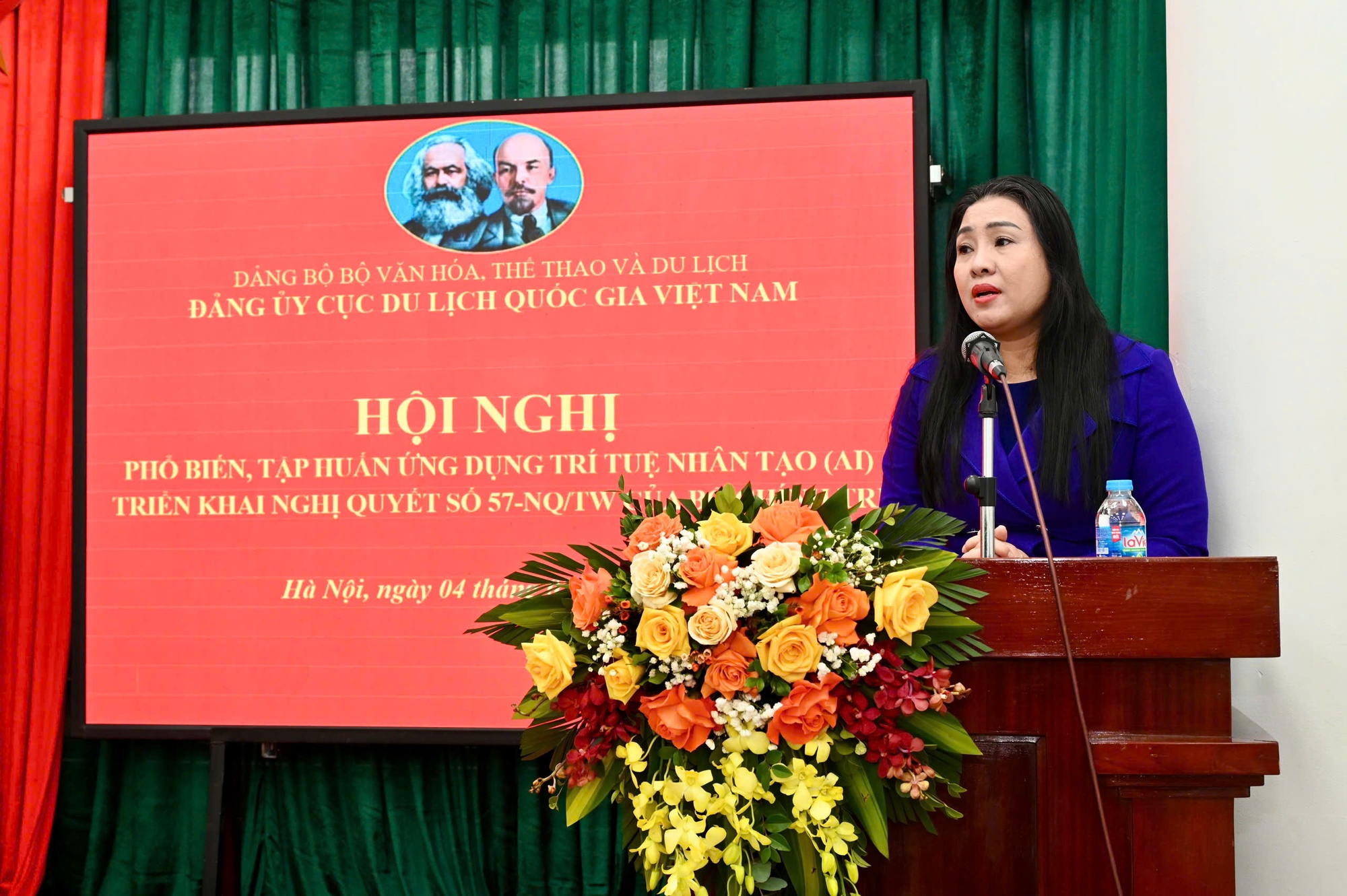 Đảng uỷ Cục Du lịch Quốc gia Việt Nam tổ chức Hội nghị phổ biến, tập huấn ứng dụng trí tuệ nhân tạo triển khai Nghị quyết 57 của Bộ Chính trị - Ảnh 3.