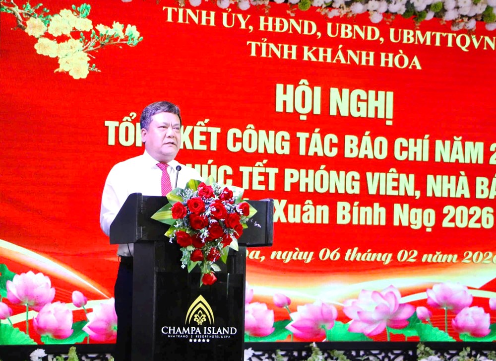 Báo chí đồng hành cùng Khánh Hòa "tăng tốc" thực hiện Nghị quyết Đại hội XIV của Đảng - Ảnh 2.