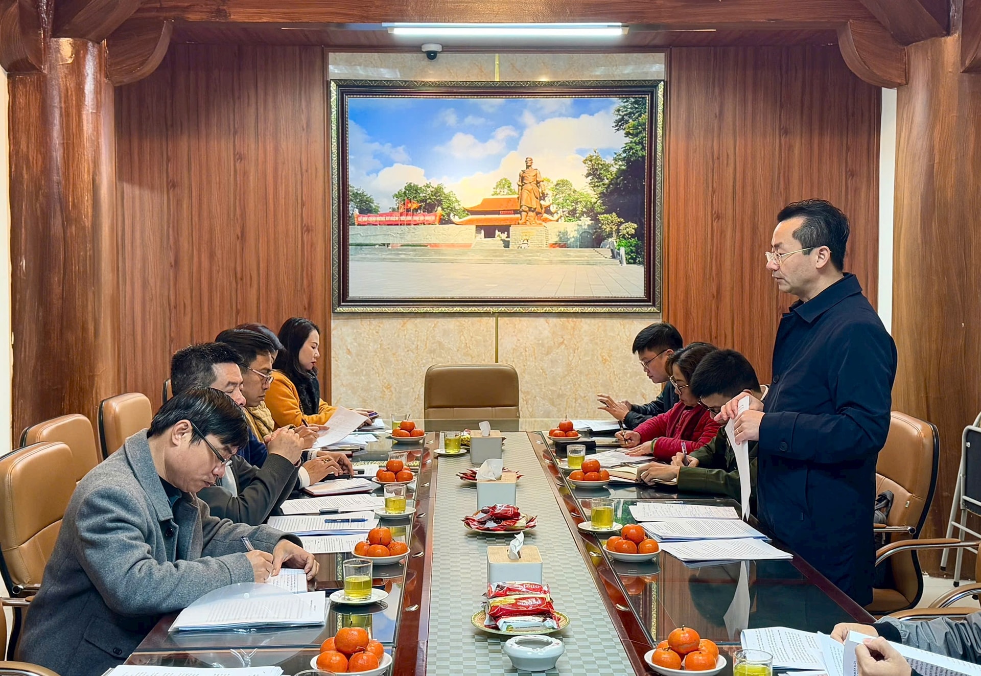 Sở VHTT Hà Nội kiểm tra công tác chuẩn bị Lễ hội kỷ niệm 237 năm chiến thắng Ngọc Hồi – Đống Đa. - Ảnh 4.