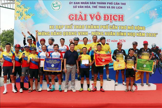 Gần 200 cua - rơ tranh tài tại Giải Xe đạp thể thao ở Cần Thơ - Ảnh 3.