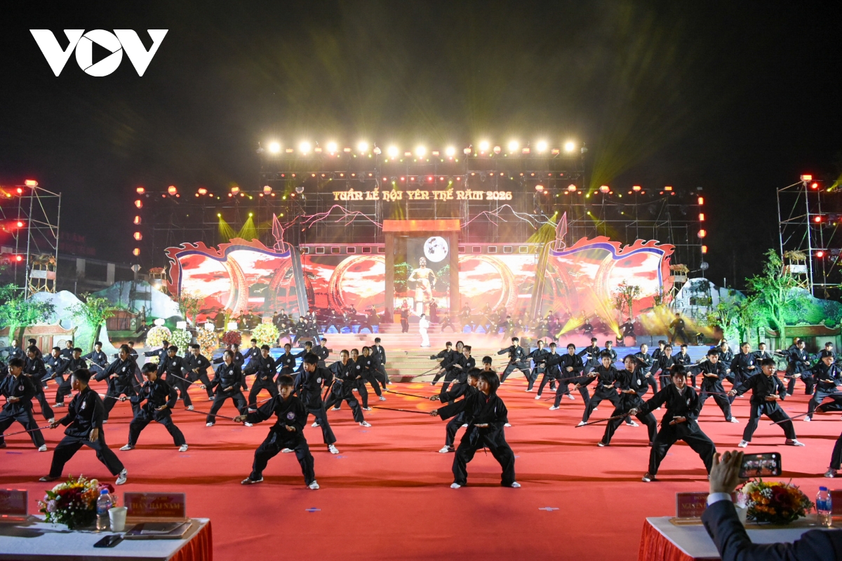 Bắc Ninh khai mạc Tuần lễ hội Yên Thế tại di tích lịch sử Hoàng Hoa Thám - Ảnh 1.