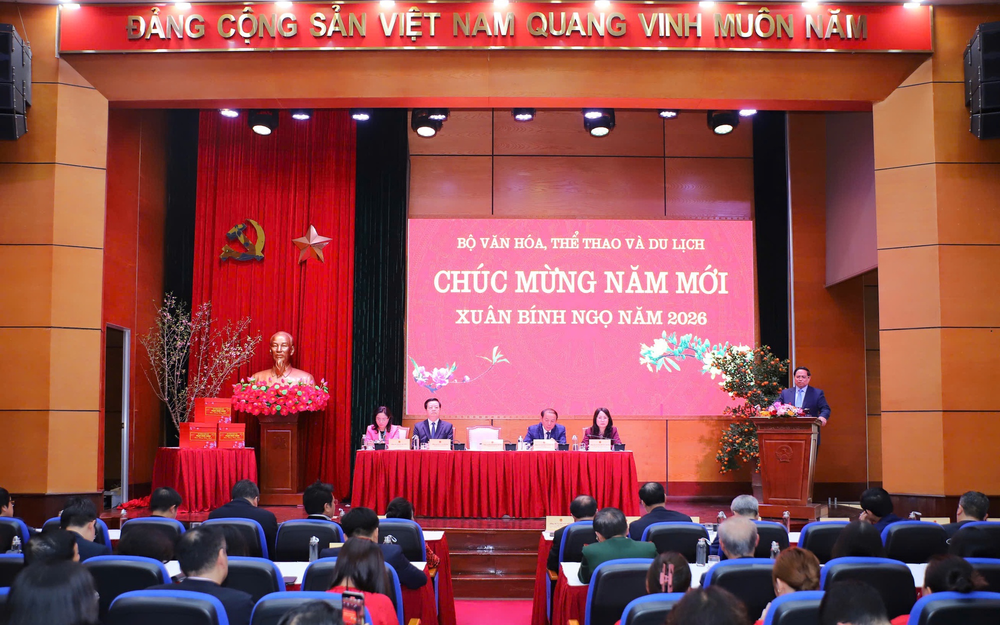 Kết luận của Thủ tướng Chính phủ Phạm Minh Chính tại buổi gặp mặt và làm việc với Bộ VHTTDL