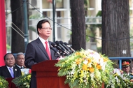 Phát biểu của Thủ tướng Nguyễn Tấn Dũng tại Lễ mít tinh, diễu binh, diễu hành chào mừng kỷ niệm 40 năm Ngày giải phóng miền Nam, thống nhất đất nước