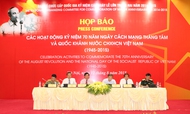 Nhiều hoạt động Kỷ niệm 70 năm Ngày Cách mạng Tháng Tám và Quốc khánh nước CHXHCN Việt Nam