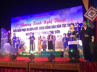 Chương trình biểu diễn phục vụ vùng biên giới và vùng đồng bào dân tộc thiểu số tại Lạng Sơn