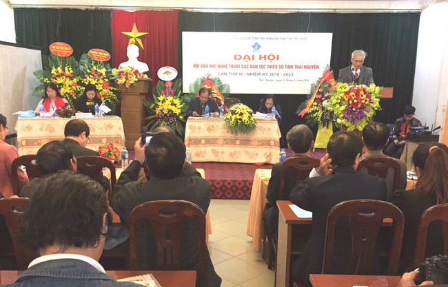 Hội Văn học nghệ thuật các dân tộc thiểu số Tỉnh Thái Nguyên đã tổ chức Đại hội lần thứ III (nhiệm kỳ 2018 – 2023) - Ảnh 1.