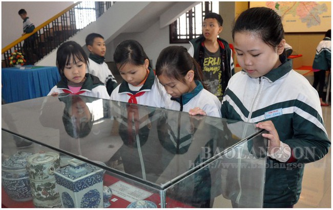 Lạng Sơn đưa trải nghiệm văn hoá vào chương trình giáo dục - Ảnh 1.