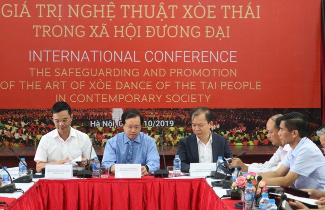 Hội thảo quốc tế Bảo vệ và phát huy giá trị Nghệ thuật Xòe Thái trong xã hội đương đại - Ảnh 1.