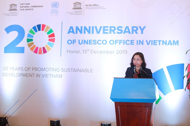 Lễ kỷ niệm 20 năm ngày thành lập Văn phòng UNESCO Hà Nội - Ảnh 1.