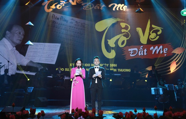 Đêm nhạc kỷ niệm 100 năm ngày sinh nhạc sỹ Nguyễn Văn Thương - Ảnh 1.