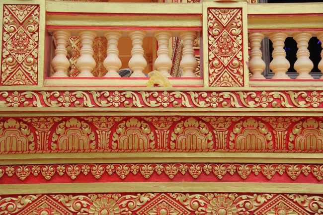 Xiêm Cán: Ngôi chùa Khmer lớn và lộng lẫy nhất ở Nam Bộ - Ảnh 5.